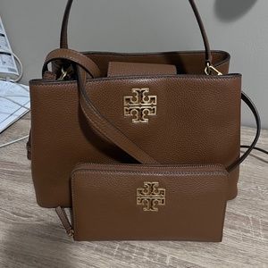 Tory Burch bag and wallet